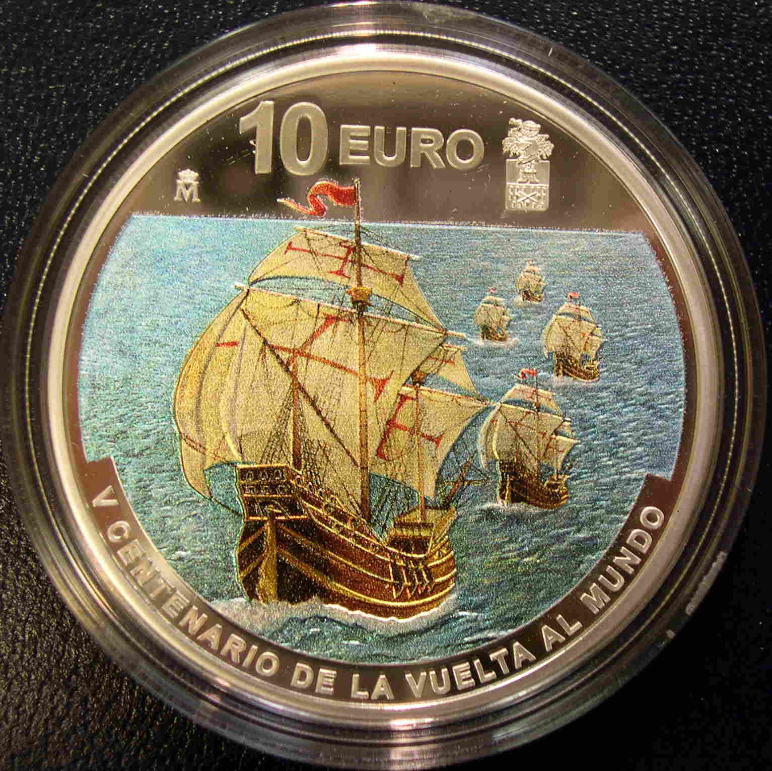 ESPAÑA. 10 EUROS. 2019. "V CENTENARIO DE LA VUELTA AL MUNDO.ELCANO