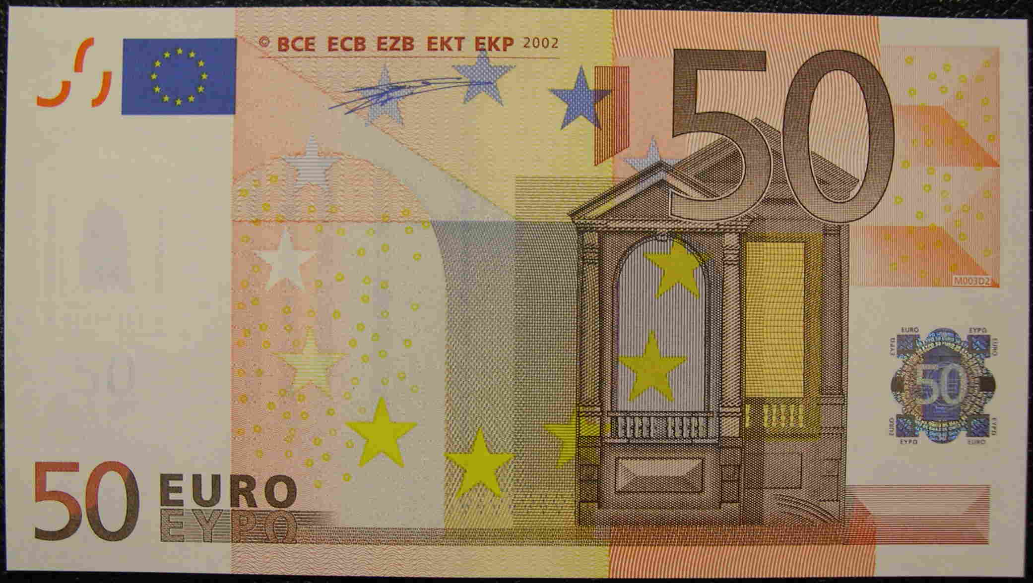 Billet De 50 Euros 2002 Serie V